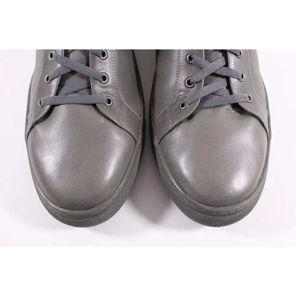 THURSDAY Boot Company Premier Low Top Sneaker Mens 16 Gray Leather Lace‎ Up